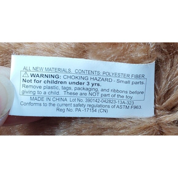 Elliot Monkey Progressive 12" Plush #390142 Brown 2014 Toy - Picture 7 of 7